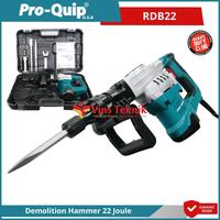 Gambar ProQuip RDB22 Mesin Bobok Beton Jack Hammer Demolition Hammer 22 Joule 1300Watt RDB 22 dari Vins Teknik Bekasi Kota Bekasi 3 Tokopedia