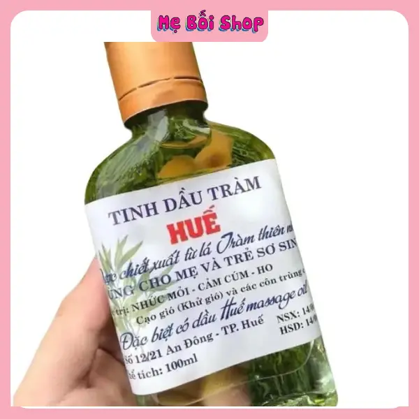 Dầu tràm cho bé dung tích 100 ( hàng loại 1) 0