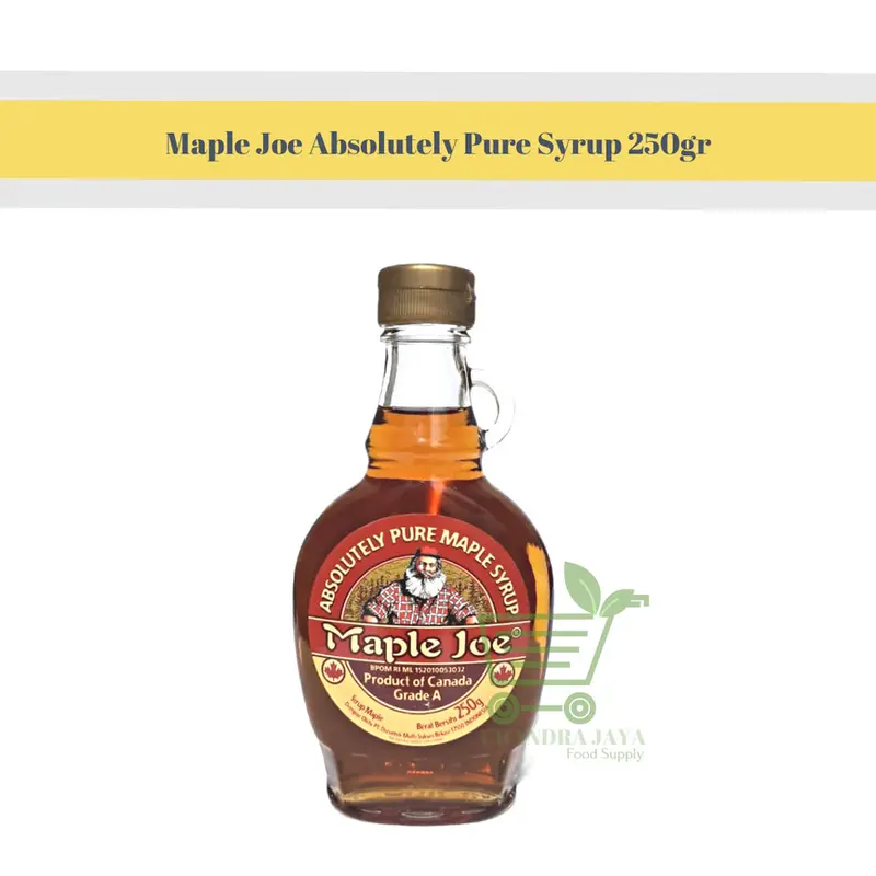Maple Joe Absolutely Pure Syrup 250gr Sirup Mapel 0