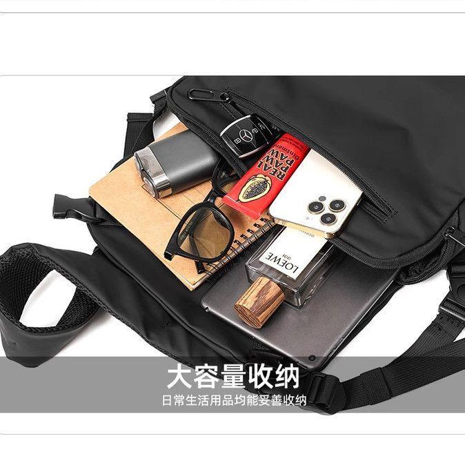 túi Messenger Nam, Thương Hiệu Thời Trang 2024, Dễ Phối Đồ, Túi Đeo Vai Thường Ngày Chất Liệu Nylon, Túi Vuông Nhỏ Làm Bằng Vải Oxford, Túi Đeo Ngực, Thời Trang, Hàng Mới Về 6