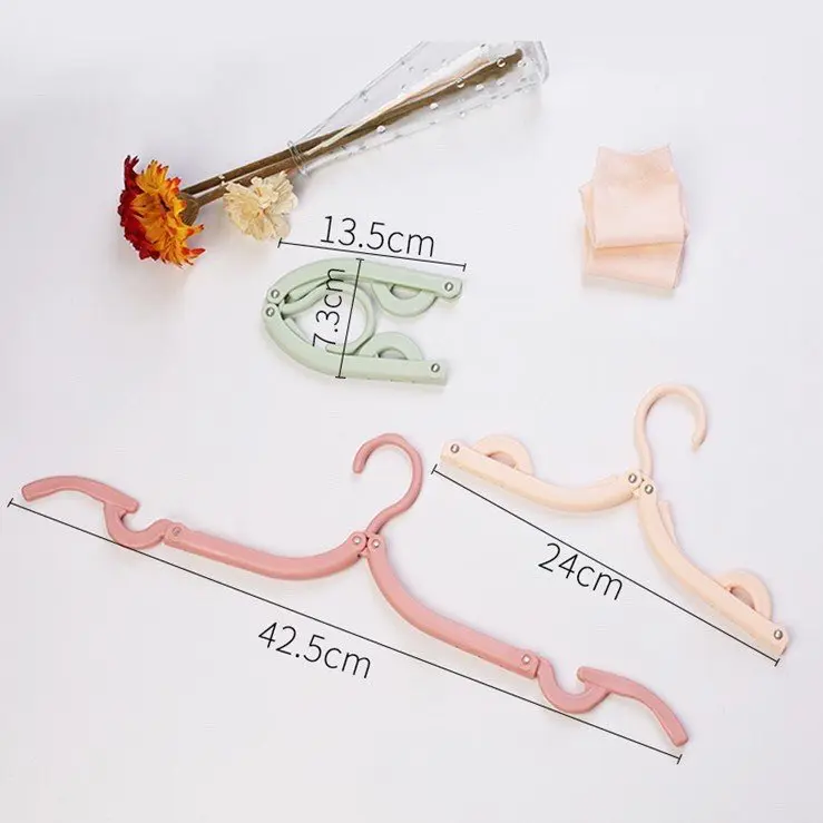 Combo 10 Móc Treo Quần Áo Gấp Gọn Thông Minh Tiện Lợi Khi Đi Du Lịch 1