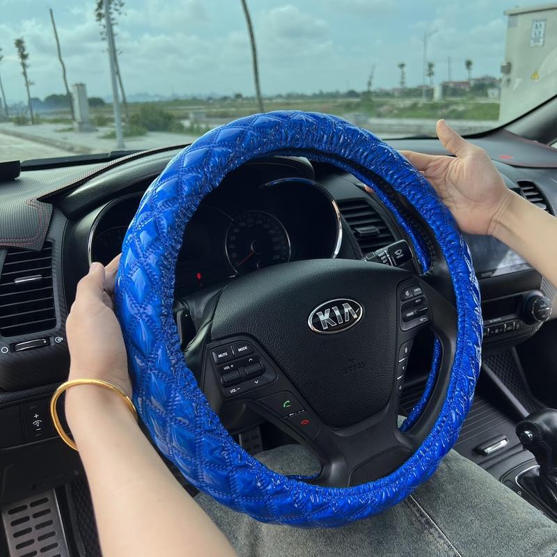 Product Introduction of ( Hàng mới về ) Bọc Vô Lăng Xe Tải Size 38-40-42-45cm - Bọc Vô Lăng Thái Cao Cấp Hàng Siêu Chất dành cho xe HYUNDAI ISUZU KIA THACO HOWO Nội Thất 15