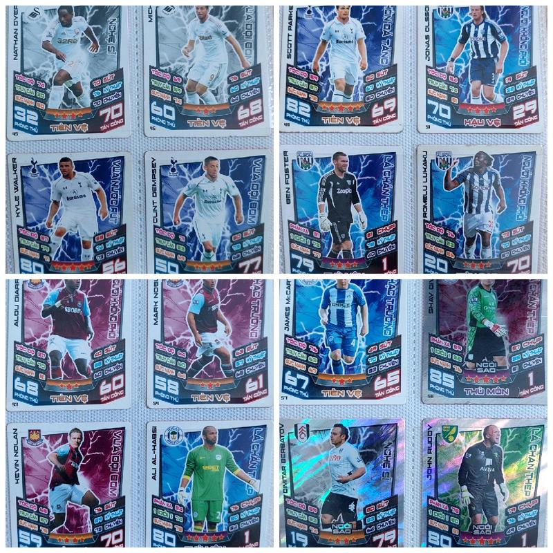 FULL 88 THẺ BỘ SƯU TẬP MATCH ATTAX PHIÊN BẢN 2012 2013 4
