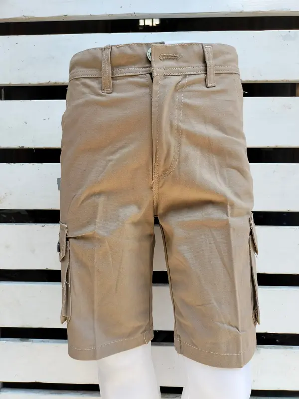 Celana Pendek Cargo Pria Bahan Katun Tebal Halus Kualitas CARDINAL Merk GIOSA Warna Hitam Abu Mocca Krem Ukuran 27 38 Broadshort Kargo Bali 1