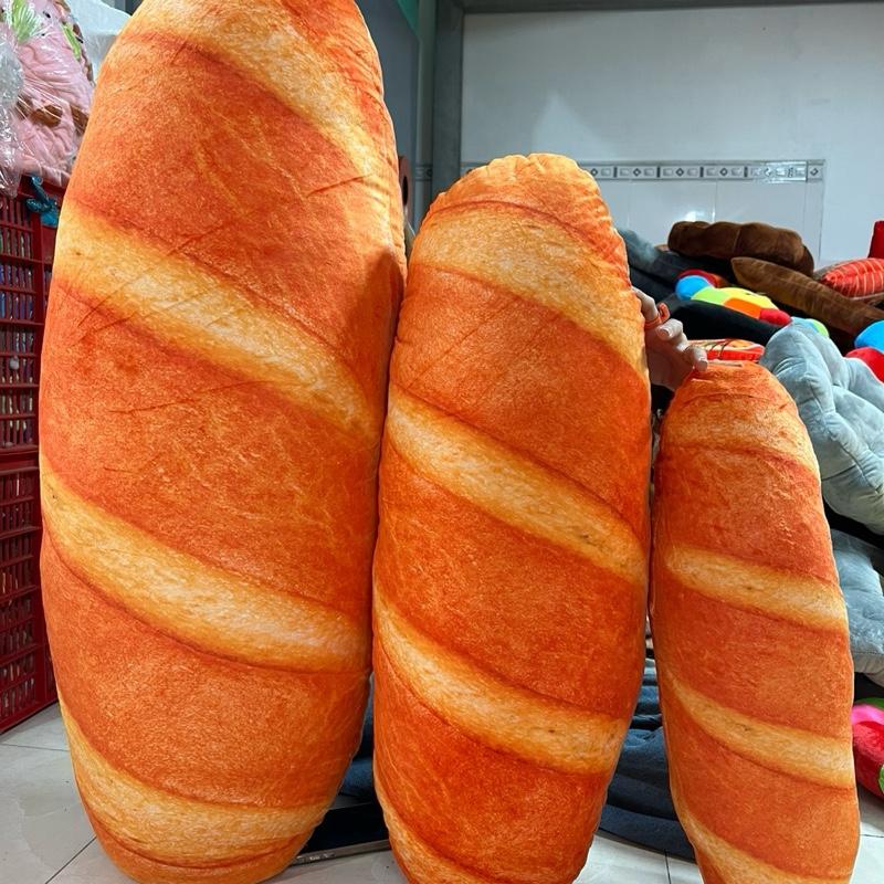 Gấu bông ổ bánh mì 50cm-75cm ngỗ nghĩnh