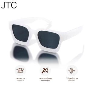 สินค้าใหม่ในปี2026(JTC) แว่นกันแดดโพลาไรซ์ UV400 กันรังสีแดดแรง เหมาะสำหรับคนที่ชอบขับรถในตอนกลางคืน เหมาะสำหรับวิ่งและตกปลา ใส่ได้ทั้งผู้หญิงและผู้ชาย นักศึกษา คนทำงาน ใส่แล้วหน้าเล็กดูเรียว น้ำหนักเบา กันรอยขีดข่วน ทนทาน