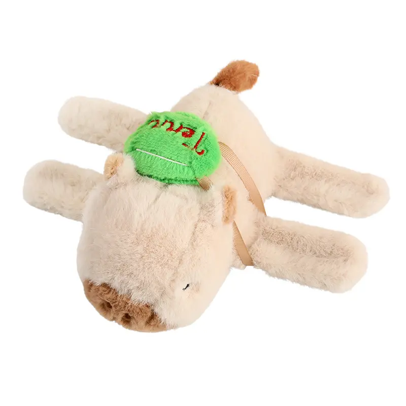 Vòng Tay Chuông, Thiết Kế Capybara, Vòng Tay Cuff Phổ Biến Mới, Thiết Kế Đuôi Xoay, Đồ Chơi Nhồi Bông