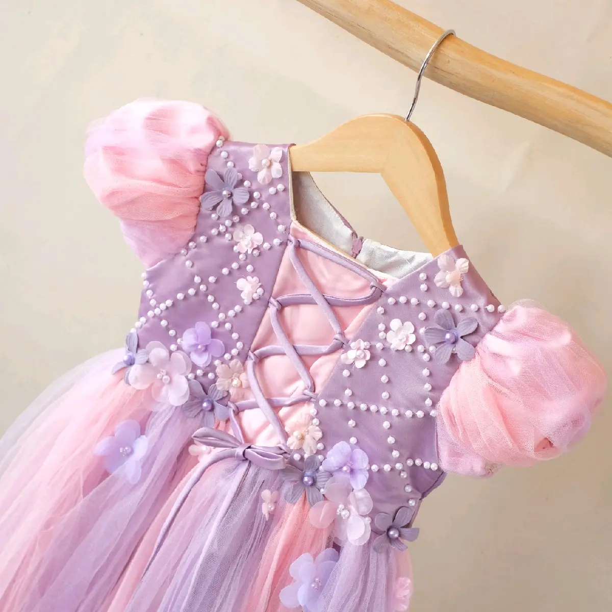 Baju Princess Anak Perempuan / Baju Ulang Tahun Anak Perempuan / Dress Pesta Anak