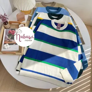 MALIKA Blouse Sweater Rajut Premium Knitwear Korean Baju