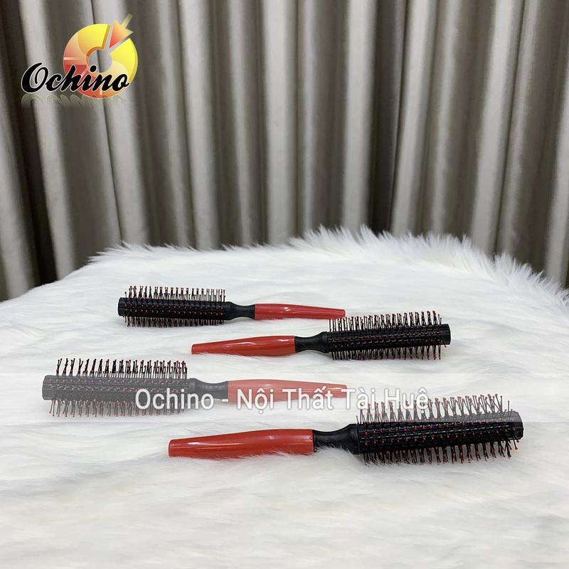 Lược Chải Tóc, Lược Tròn Tạo Phồng Tóc, Tạo Kiểu Tóc Bồng Bềnh, Uốn Thẳng Hoặc Xoăn Khi Sấy Cực Tiện 2