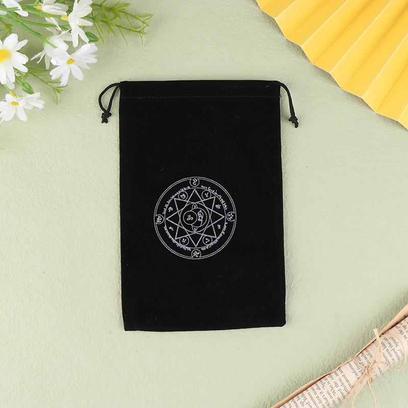 Product Introduction of [MMG]1Pc Velvet Tarots Oracle Cards Storage Bag Runes Constellation Witch Divination Accessories Jewelry  Bag Drawstring Pouch 26