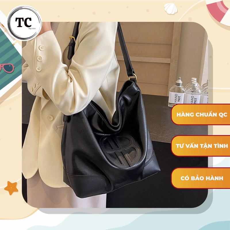 Túi Tote Da Mềm Size 41cm Đeo Vai, Đeo Chéo Kiểu Dáng Hình Chữ Nhật Phù Hợp Đi Học Đi Làm Cho Nữ Bag Da T26