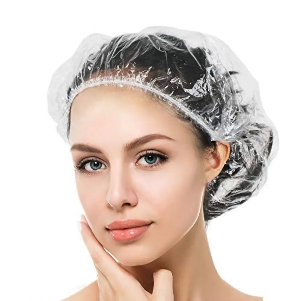 APEN 100pcs Shower Cap Sekali Pakai Penutup Kepala Mandi Multifungsi Bisa Juga Untuk Hewan Dan Makanan