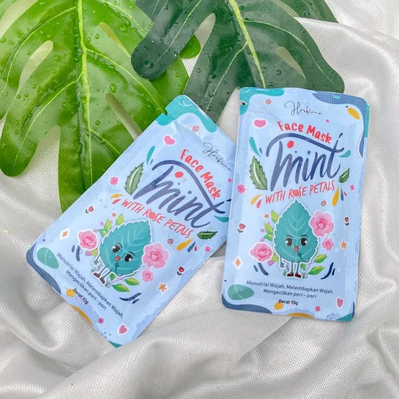 FaceMask Petal by Harfiana Semua Jenis Kulit Avocado Lemon Masker Mencerahkan 1