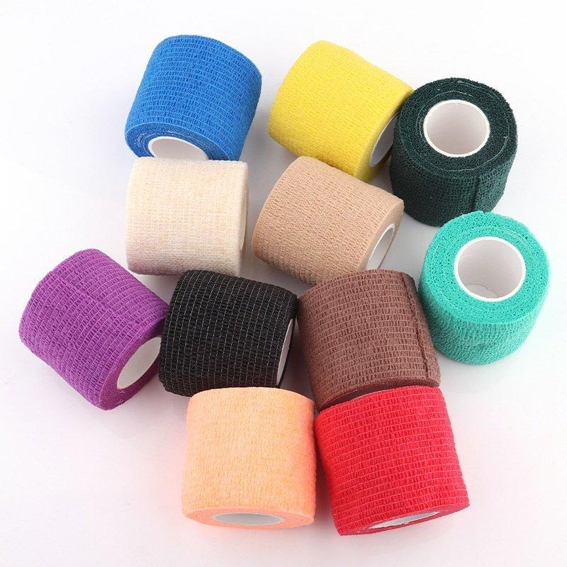Băng keo thể thao đá bóng cuốn cổ chân cổ tay cao su non vải hỗ trợ thi đấu và tập luyện 3