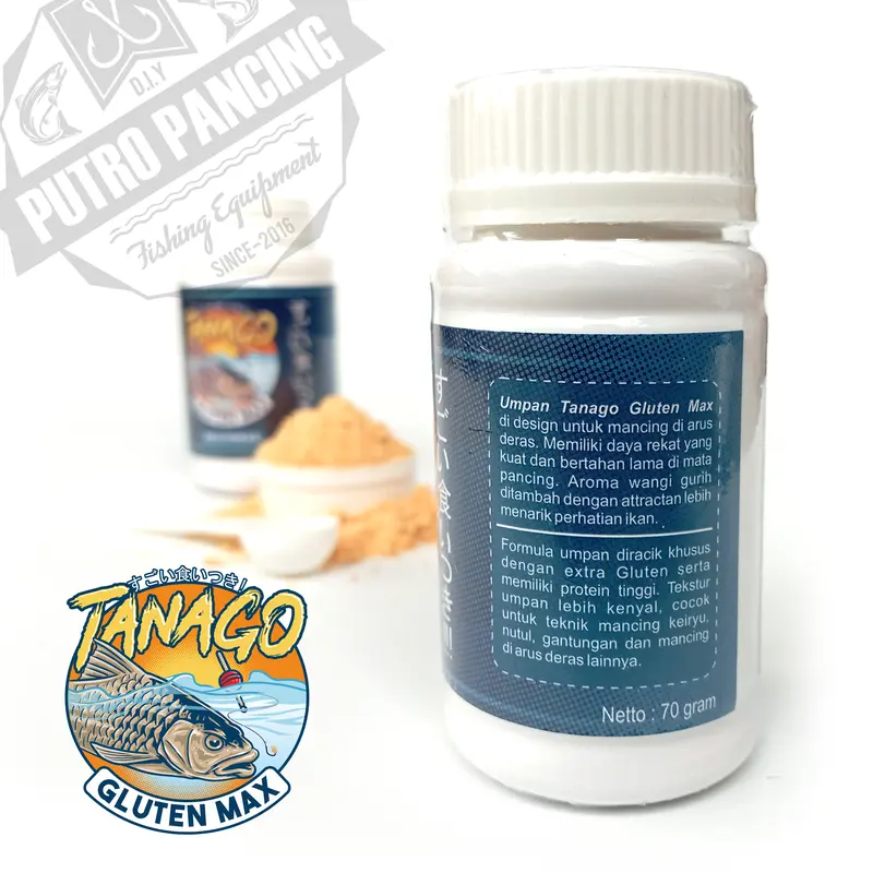 Tanago Gluten Max Arus Deras Super Gell Micro Fishing 2