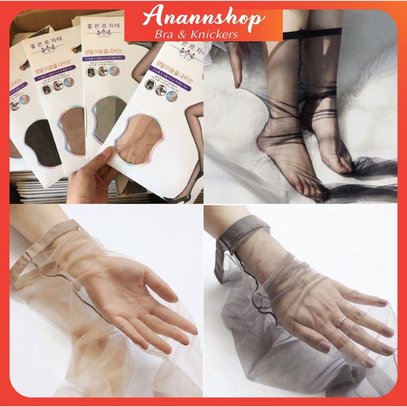 Quần Tất Nữ - Quần Tất Nhật Tàng Hình Trong Suốt Mỏng Dai Siêu Hot Kiểu Dáng Hàn Quốc Nữ Women