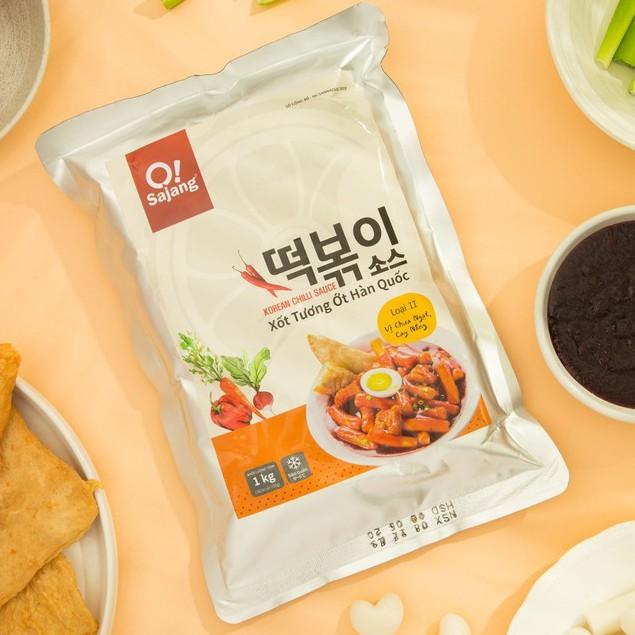 500g sốt tương ớt nấu tokbokki số 2 vị chua ngọt cay nồng Nước Sốt Gia Vị 5