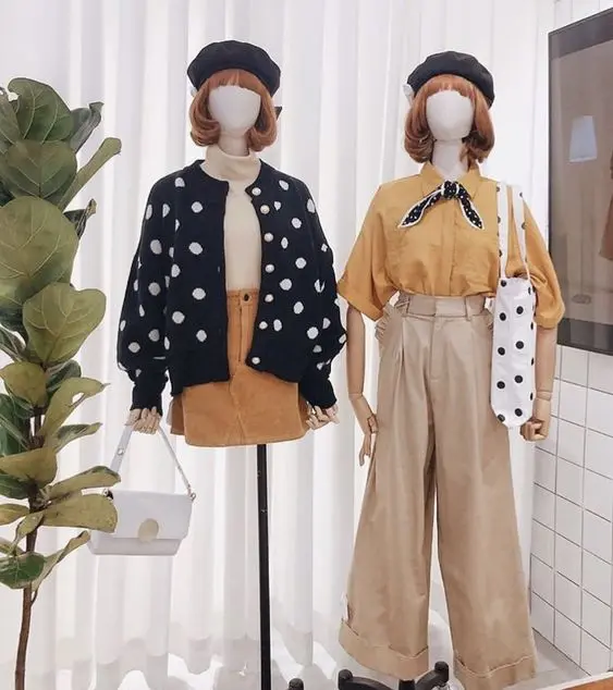Kemeja Blouse Korea Atasan Wanita 4