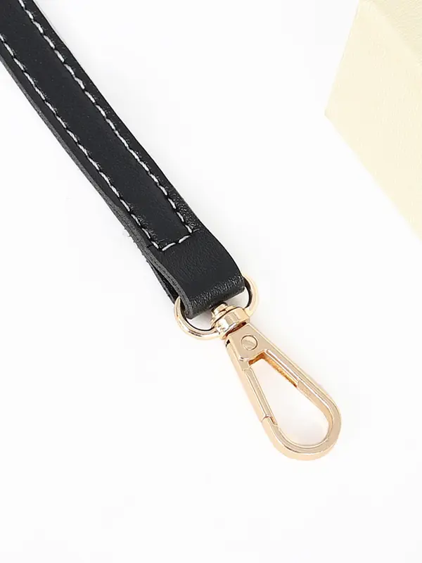 Adjustable Strap for Bag, Fashionable Pu Leather Bag Strap for Women's Handbag, Casual Trendy Versatile High-quality Daily Commuting Bag Strap 2