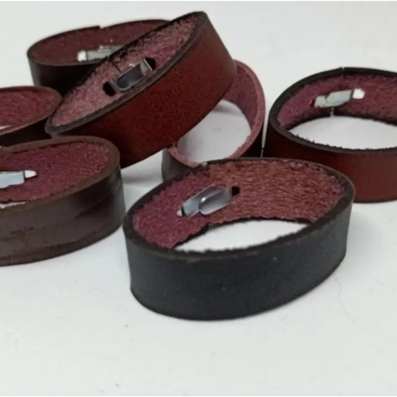 Ring Ikat Pinggang Kulit Sapi Asli Bulatan Penahan Tali Gesper Cincin