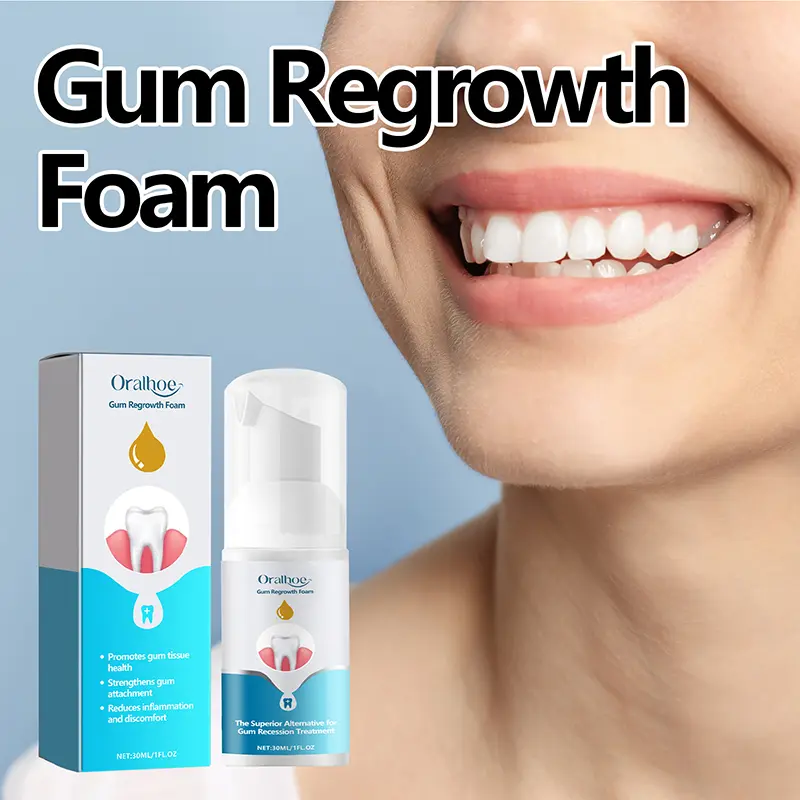 Gum Foam Mousse Cleaning Teeth Tartar Care Gum Cleaning Tooth Decay Prevention Fresh Breath
