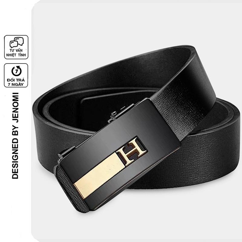 Thắt Lưng Nam Giấu Đuôi Dây Khóa Tự Động Cao Cấp Đẹp Công Sở Đi Làm Đi Học Dây Nịt TL31