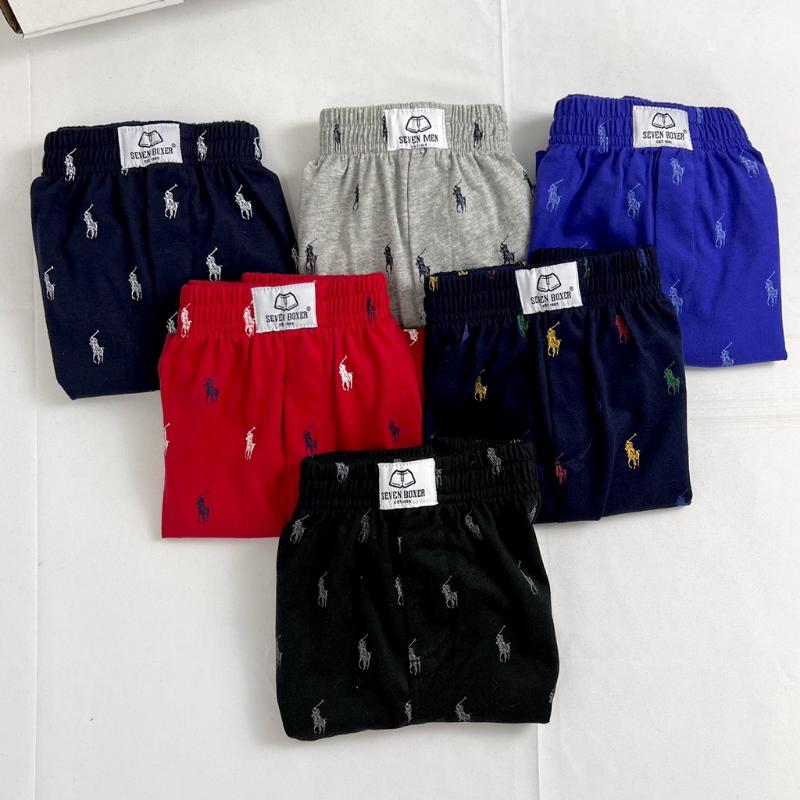 Product Introduction of COMBO 5 Quần đùi nam- Quần đùi thun nam Seven Boxer 12