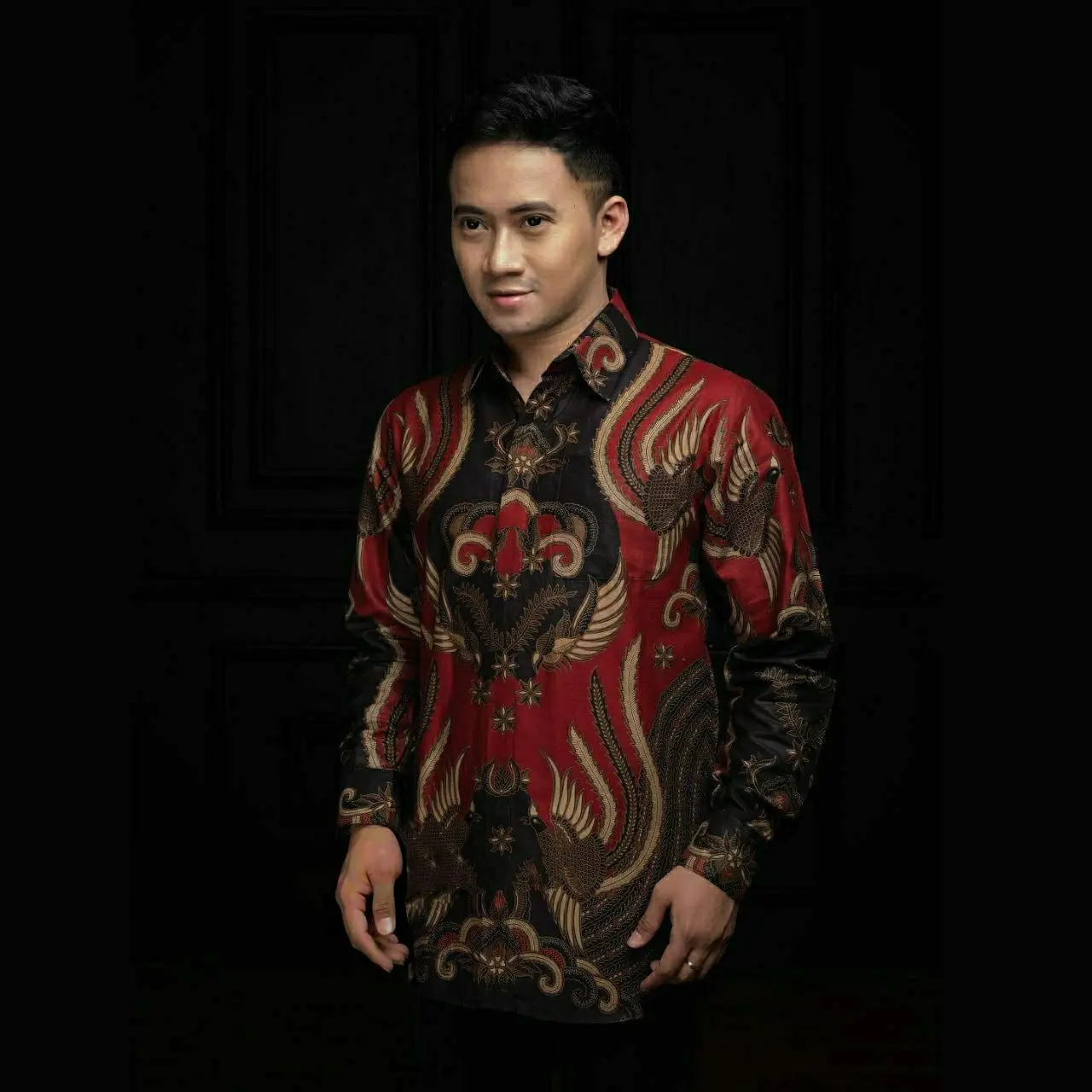 Baju Batik Pria/Kemeja Batik Pria Lengan Panjang/Kemeja Batik Pria Murah Berkualitas M L XL Jumbo