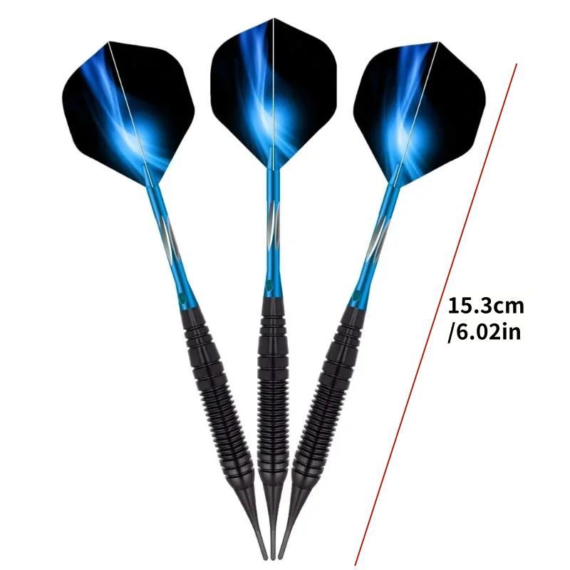 Product Introduction of Soft Dart Set, 19g Professional Dart Set with Storage Box, Dart Tool Accessories for Indoor and Outdoor, Dart Supplies for Home and Outdoor 1