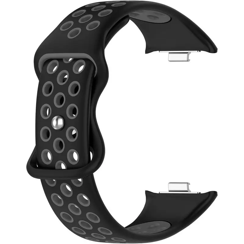 Dây đeo silicone dành cho Đồng Hồ thông minh Xiaomi Smart Band 9 Pro và Xiaomi Band 8 Pro Dây đeo đồng Đồng Hồ Dây đeo vòng đeo tay thay thế Phong cách thể thao 5