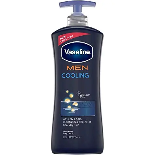 VASELINE MEN COOLING Body Lotion - 600 ml - USA
