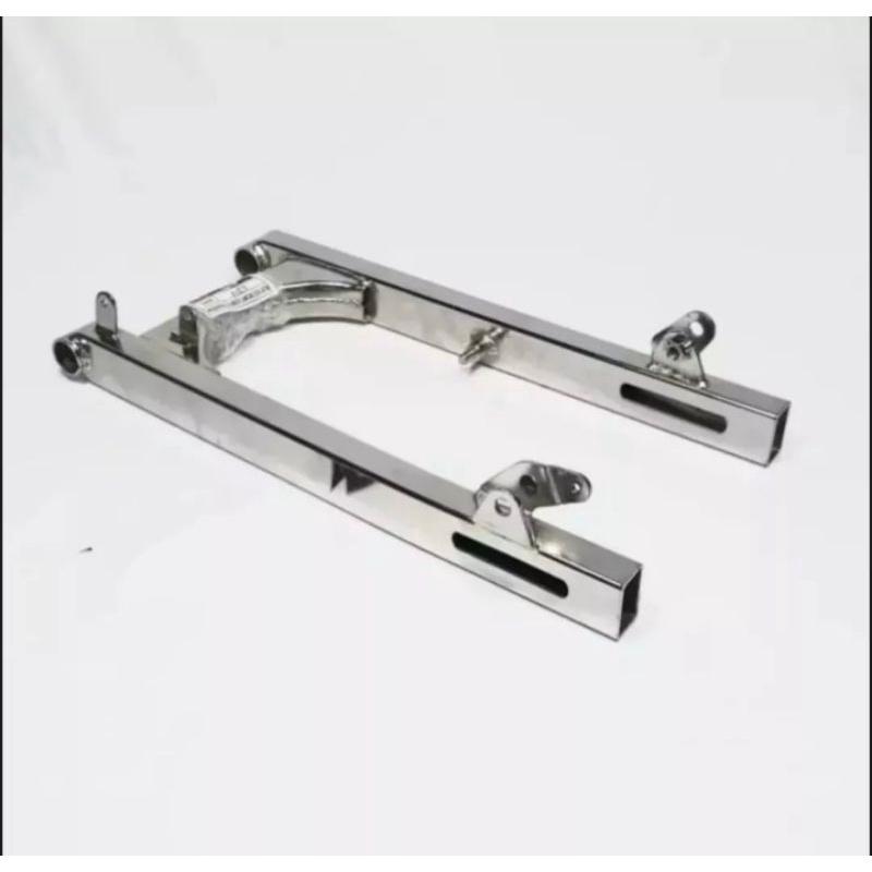 SWING ARM JUPITER Z, FIZ R, VEGA R NEW, VEGA R LAMA, VEGA ZR STANDARD TEBAL SWING ARM JUPITER Z VEGA R NEW STANDARD CROME SILVERR BAHAN BERKWALITAS 2
