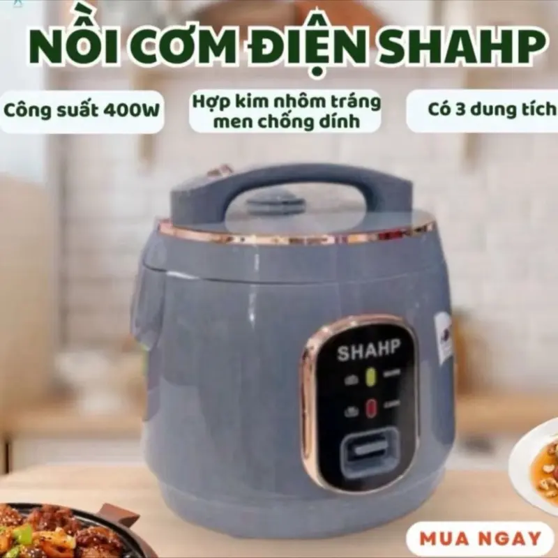 Nồi Cơm Điện SHAHP HAN Quốc Nồi Nhỏ Cao Cấp  1L , 1.2L , 1.8L 0