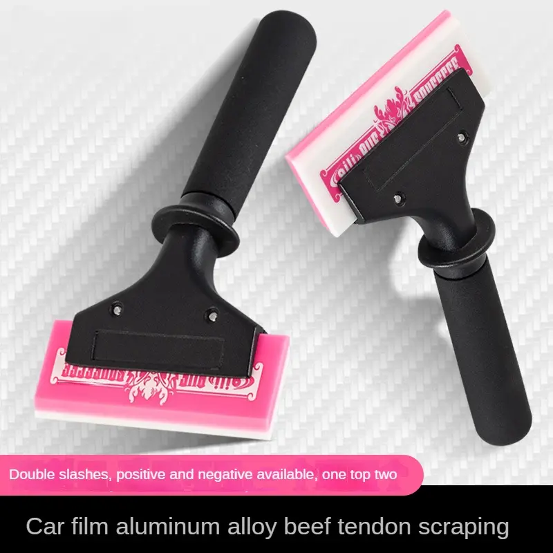 Dụng cụ phim quấn ô tô, Chổi cao su quấn Vinyl, phim năng lượng mặt trời, kính cửa sổ, dụng cụ cạo gân bò, thay thế dải cao su, dải cao su cứng hai lớp