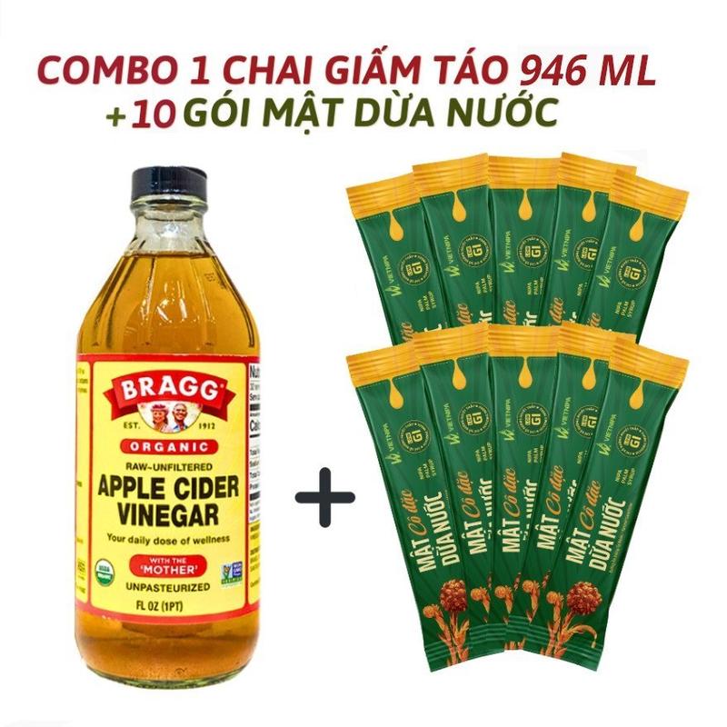 Giấm táo hữu cơ Bragg 473ml, 946ml - Bragg 1