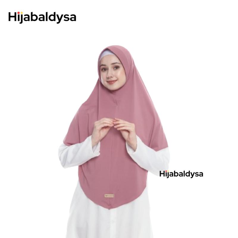 Hijab Instan Bergo ALEESHA Santai Sore Hari Bisnis Nyaman Lembut Muslim Kerudung Empat Segi Panjang Segitiga 1