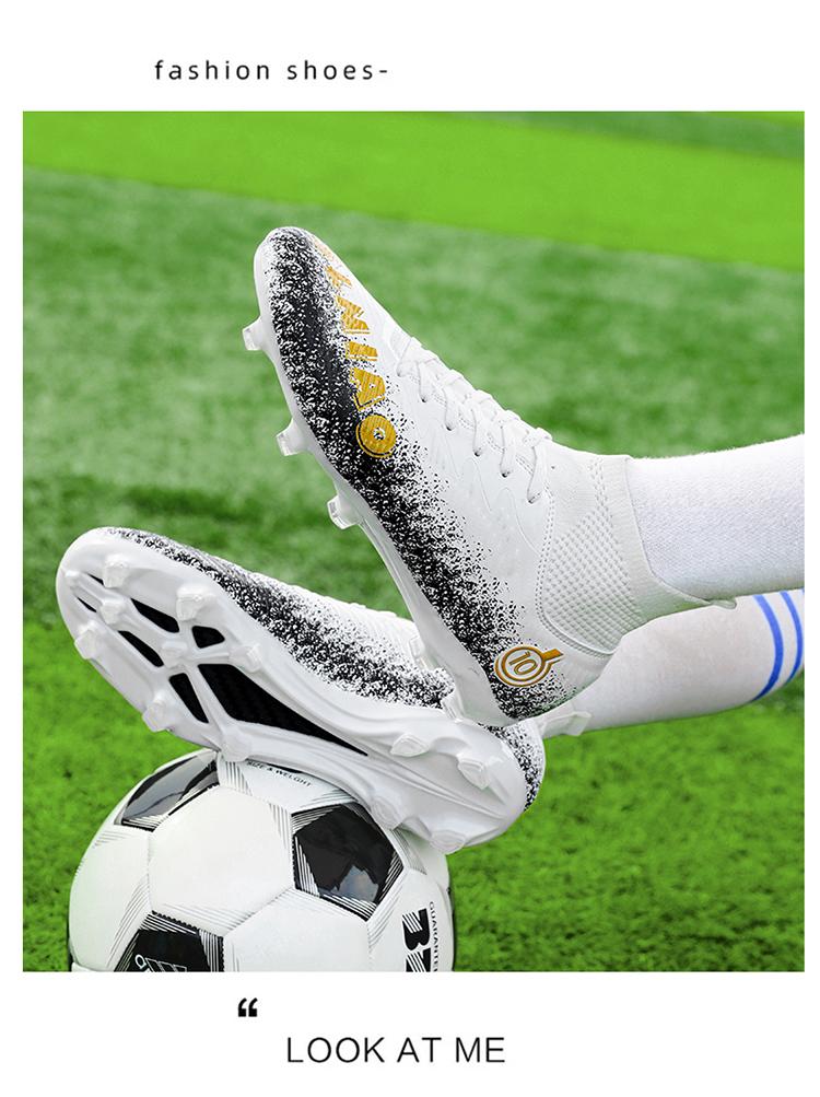 Product Introduction of （SIZE 33-46）Ready Stock Unisex Plus Size Football Shoes Outdoor Futsal Soccer Shoes Non-slip Training Shoes 14