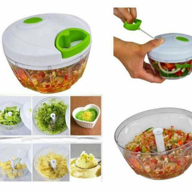 Product Introduction of Manual Speedy Chopper Fruit Vegetable Crusher Onion Cutter Kitchen Utensils 15