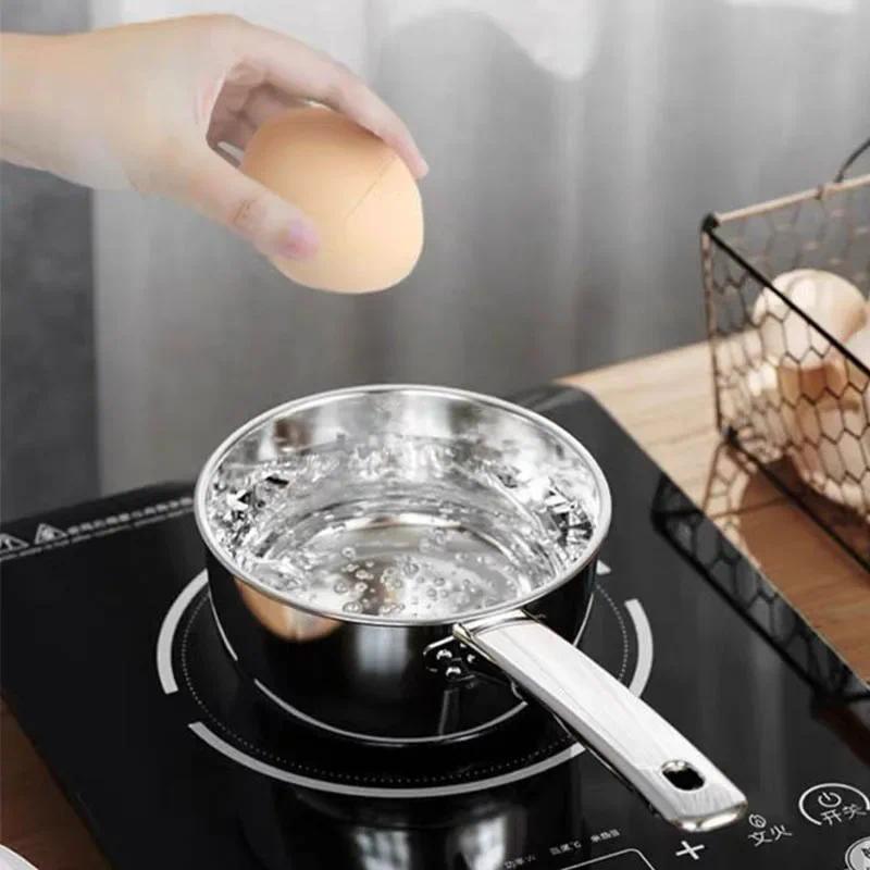 Product Introduction of Stainless Steel Non-stick Pan Noodle Pot Kitchen Accessories Milk Pot Aluminum Pot Tableware Pan Home Cooking Tools Cookware pot 22