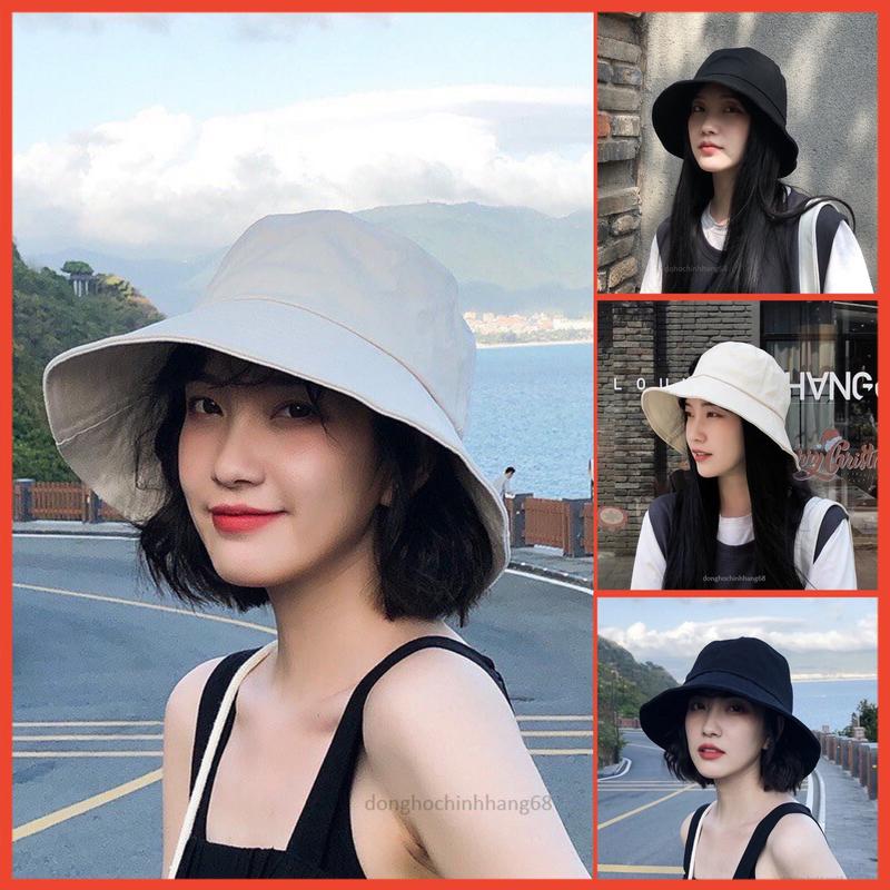 Mũ Bucket Vành Cụp, Nón Tai Bèo Form Unisex Nam Nữ Đẹp