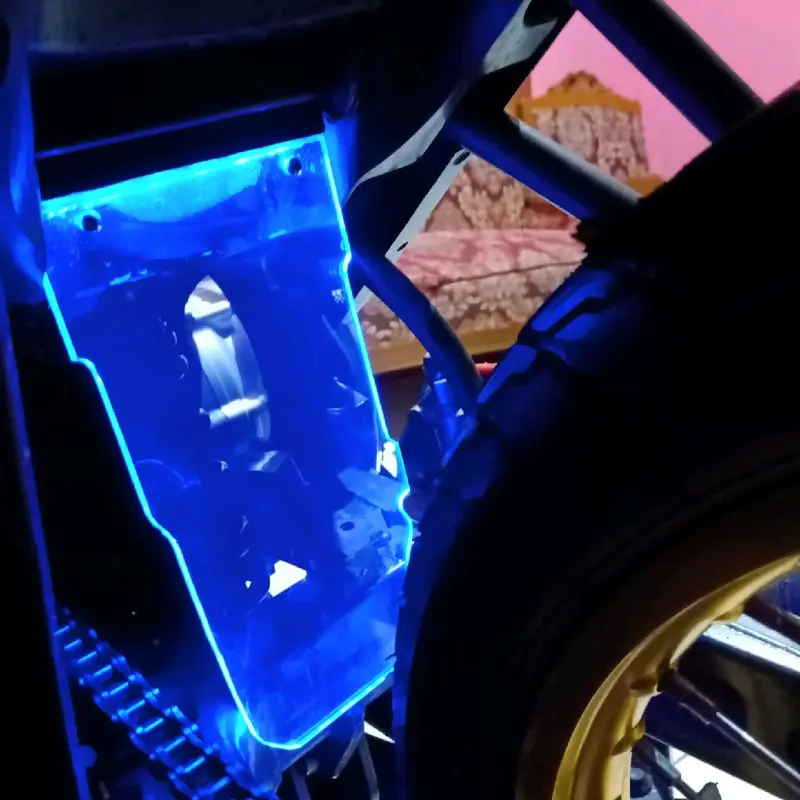 akrilik mudflap penahan lumpur vixion 2