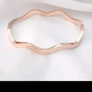 Gelang titanium gelombang wanita (harga satuan)