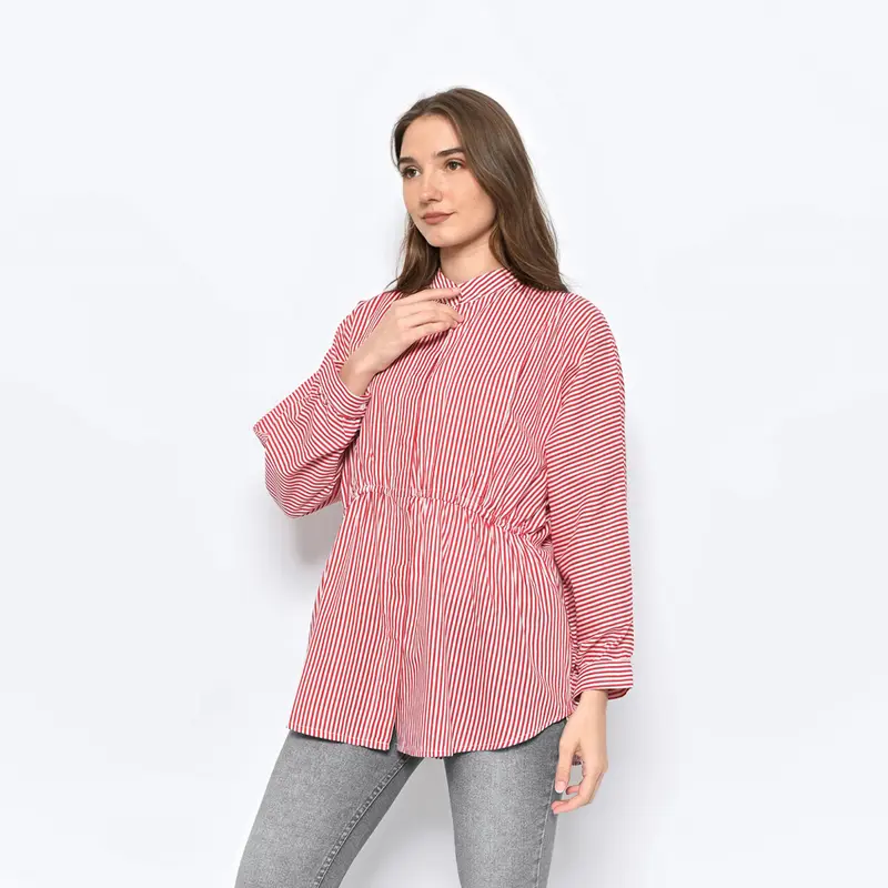 Vertical Stripe Blouse (Atasan Hamil & Menyusui) 1