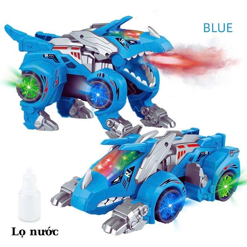 Khủng long phun sương biến hình chạy pin Toy Voi Đồ Chơi 5