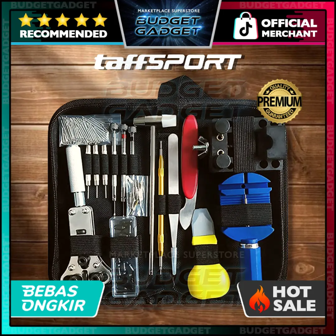 Alat Service Reparasi Jam Tangan Taffware Watch Repair Tool Kit Set