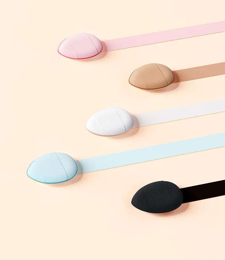 Product Introduction of mini Mini Fingertip Powder Puff Small steamed bun finger Air cushion Foundation liquid cake makeup for face small makeup egg 15