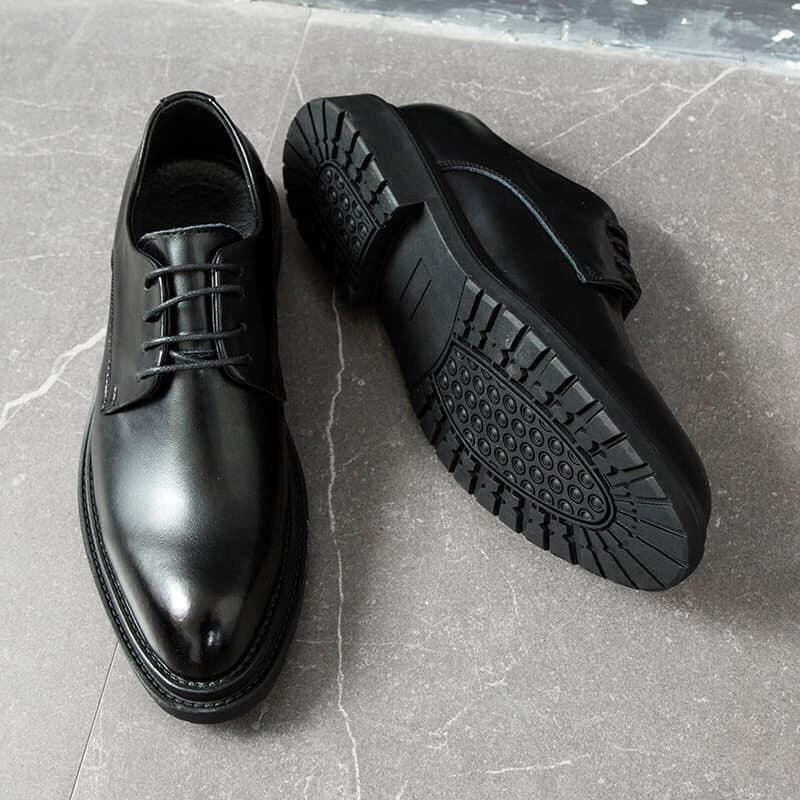 giày derby - dày tây da bò kiểu dáng modern dderrby  cho nam Shoes