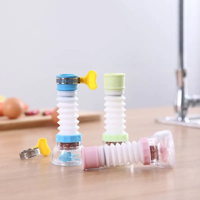 Bộ lọc vòi bếp,Bộ lọc vòi nước không thấm nước có thể xoay,Tiết kiệm nước cho gia đình,Vòi nước tiêu chuẩn có thể điều chỉnh 8