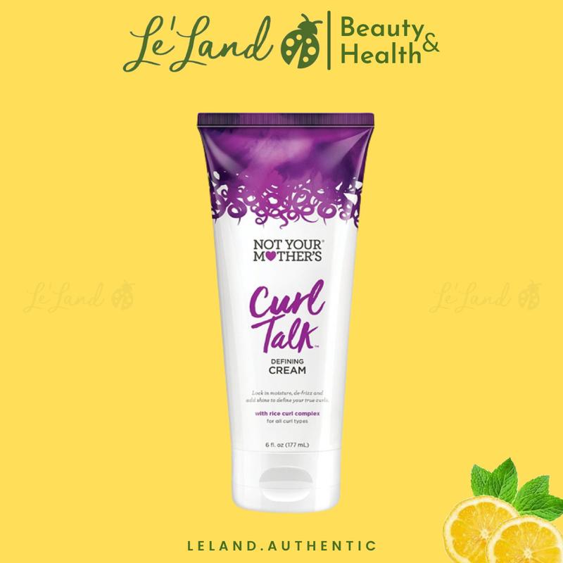 Bill US - Kem tóc Not Your Mother's Curl Talk Defining Cream 177ml lelandauthentic Pomade